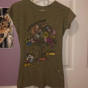 Worn Pine Green Walt Disney Shirt